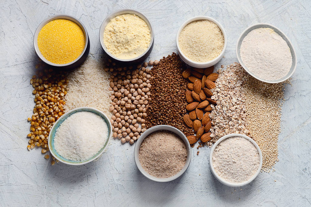 Various gluten free flour  - Photo, image