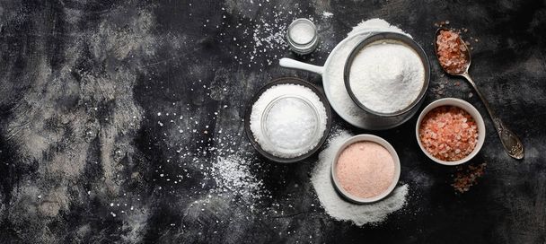 Different types of salt - Photo, Image