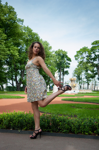 young woman on summer - Fotó, kép