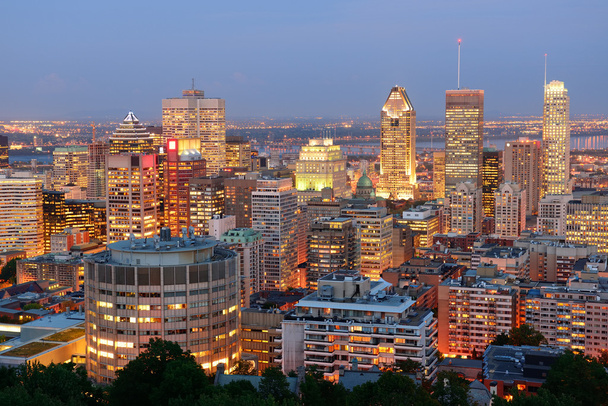 Montreal al atardecer
 - Foto, Imagen