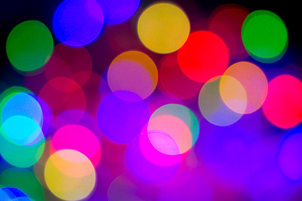 Bokeh colorido de luces
 - Foto, imagen