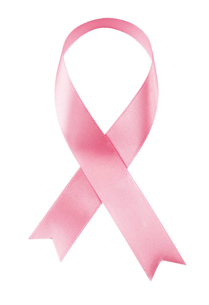Roze lint. Borst kanker bewustzijn symbool - Foto, afbeelding