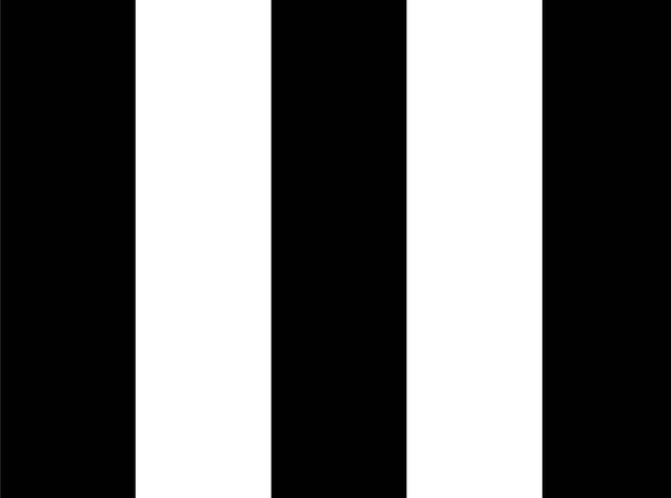 Nahtloses Muster aus sich wiederholenden Streifen schwarzer und weißer Farbe. Grafikdesign mit vertikalen Blocklinien Hintergrund. Vorlage für Tapeten, Verpackungen, Textilien, Gewebe. - Foto, Bild