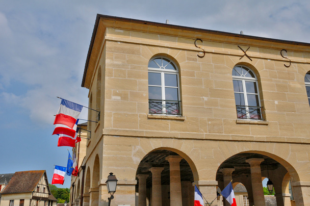Frankrijk, het stadhuis van la roche-guyon - Foto, afbeelding