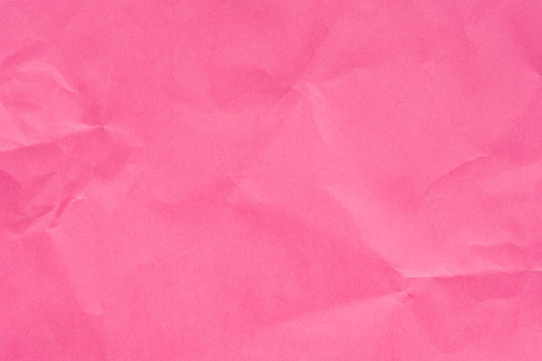 pink creased paper texture background  - Photo, Image