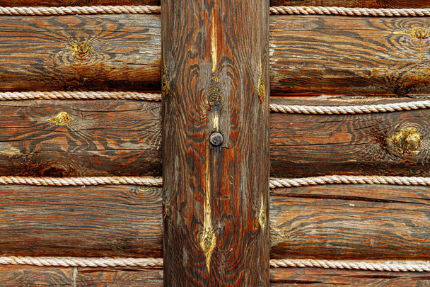 Wooden texture, natural wood pattern.  - Foto, afbeelding