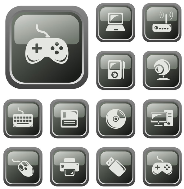 Hardware buttons - Vector, Image