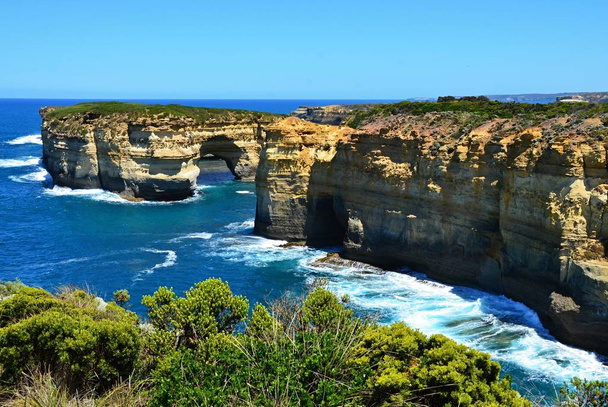 View of  Sea of 12 apostles with a view, Australia, Victoria - Photo, Image