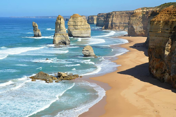 Vista del mar de 12 apóstoles con vista, Australia, Victoria
 - Foto, imagen