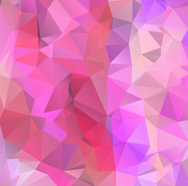 Luz púrpura vector polígono abstracto telón de fondo. Poligonal con gr
 - Vector, Imagen