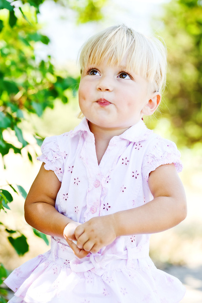sweet toddler girl - Foto, Imagen
