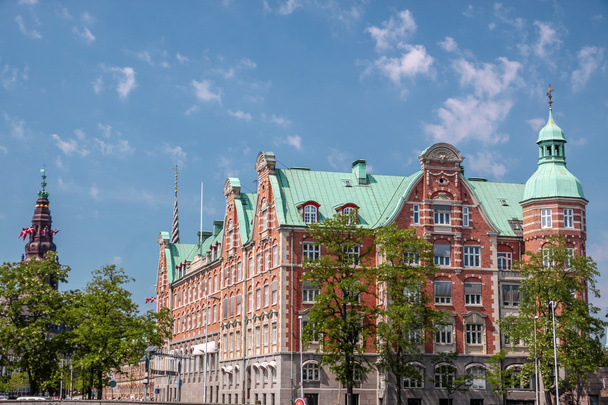 Historic old stock exchange in Copenhagen - Фото, изображение
