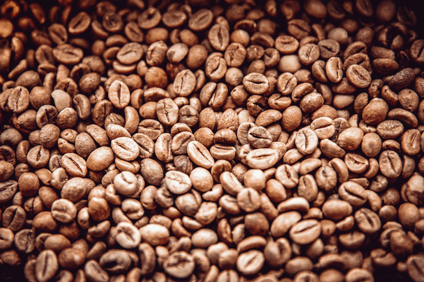 grains de café torréfiés. prêt pour faire des boissons de haute qualité. expresso, latte ou cappuccino
 - Photo, image