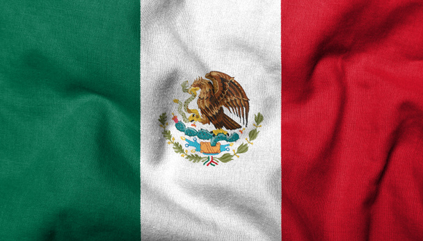 3D Flag of Mexico - Photo, Image