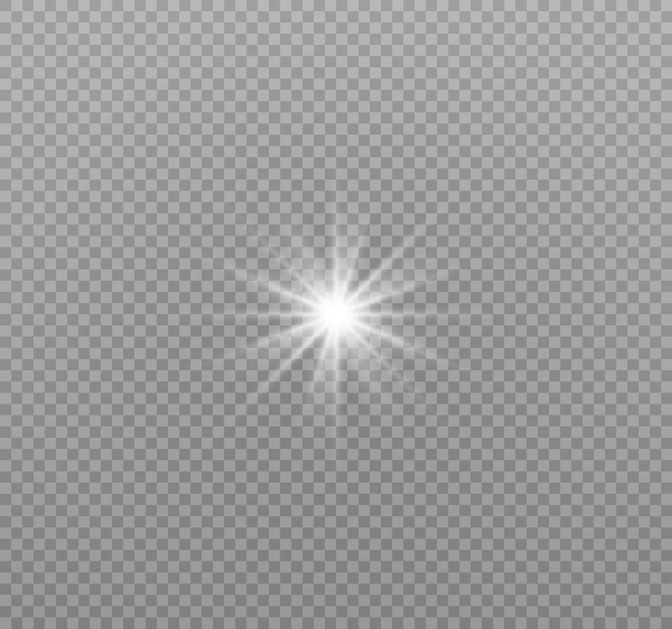 Bright Star, flash - Vector, Image