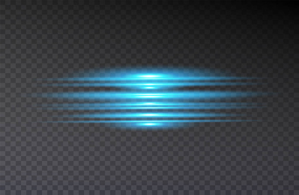 Lumière bleue rayonnante
  - Vecteur, image