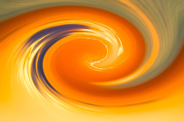 vlnité abstraktní pozadí barvy oranžový pohyb základ umělecký design světlý - Fotografie, Obrázek