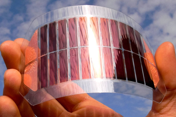 Flexible solar cells from ruthenium. - Photo, Image