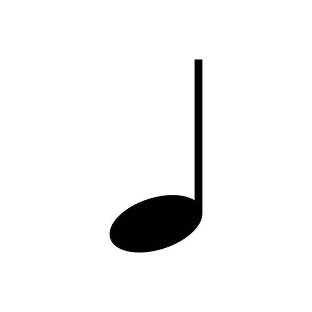 icône de note noir sur fond blanc vecteur
 - Vecteur, image