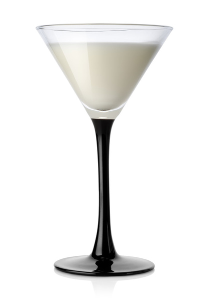 White cocktail in a wineglass - Photo, Image