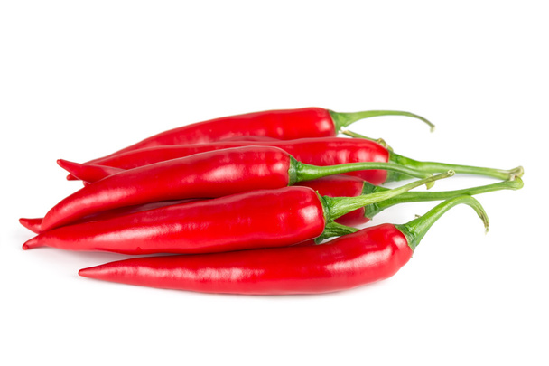 Chili peper op witte geïsoleerd - Foto, afbeelding