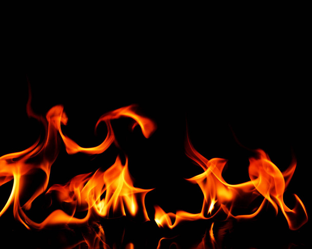 fire flames background - Photo, Image