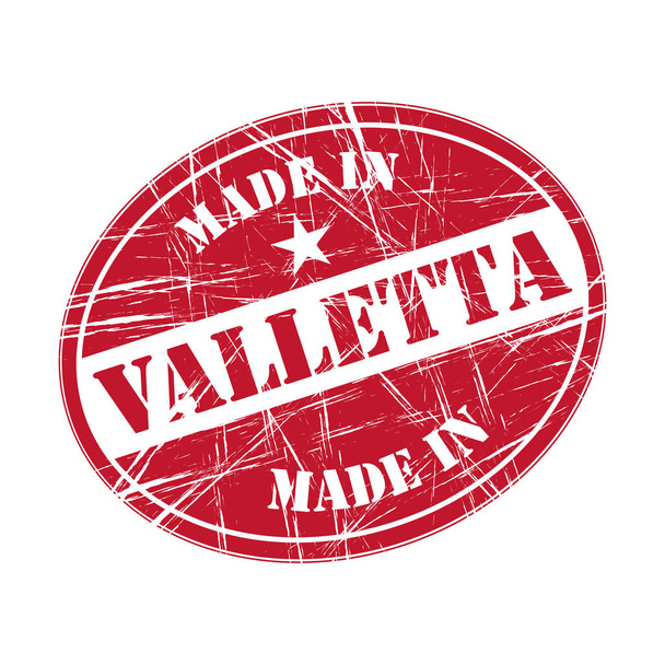 Made in Valletta - Вектор,изображение