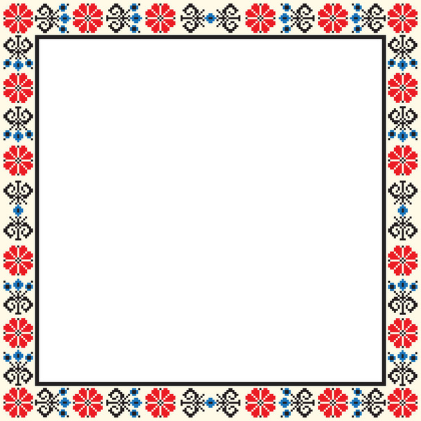 Hungarian frame - Vector, afbeelding