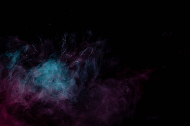 Fondo de color con nubes de humo de los patrones de
 - Foto, Imagen