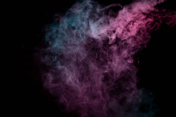 Színes háttér kanyargós felhők a füst a minták - Fotó, kép