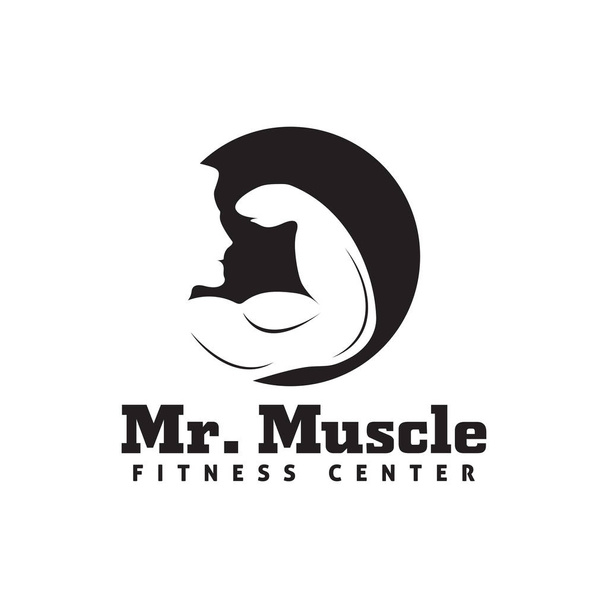 Modèle de conception de logo Fitness illustration vectorielle isolée
 - Vecteur, image