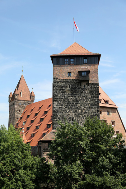 Luginsland Tower en el Castillo de Nuremberg en Alemania
 - Foto, Imagen
