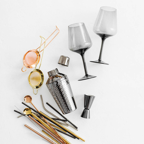 Bar accessories and tools for making cocktails - Foto, Imagen