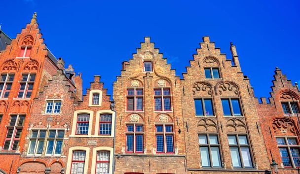 A view of the streets and architecture of Bruges (Brugge), Belgium. - Photo, image