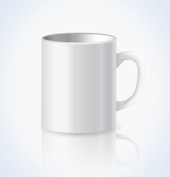 Cup Template - Vector, Image