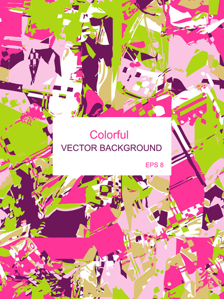 Quadrados vetoriais coloridos decorativos
 - Vetor, Imagem