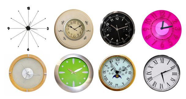 Horloges de huit yts
 - Photo, image