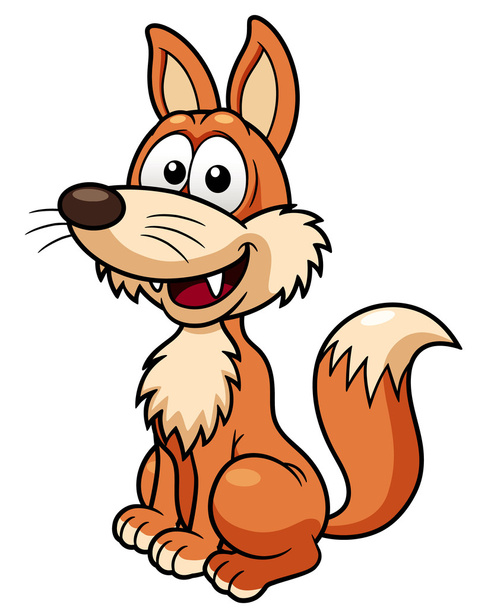 Cartoon fox - Vector, Imagen