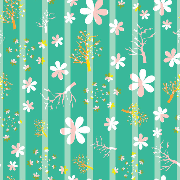 Illustration of cherry blossoms - Vector, Image