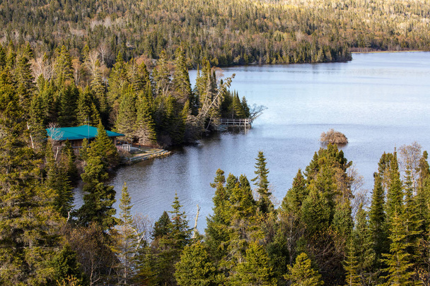 Озеро і пейзаж Пуккосва Національнийпарк в Канаді - Фото, зображення