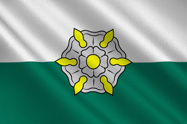 Flag of Tukums Municipality in Selonia of Latvia - Photo, Image