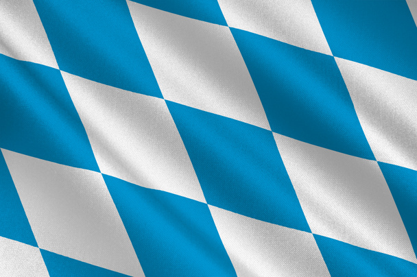 Bandera de Bavaria en Alemania
 - Foto, Imagen