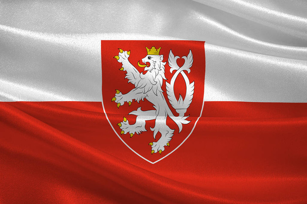 Česká vlajka v České republice - Fotografie, Obrázek