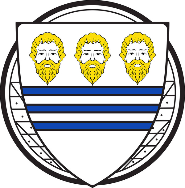 Stadtlohn címere Észak-Rajna-Vesztfália, Németország - Vektor, kép