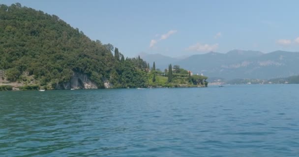 Jezioro Como Villa Balbianello - Materiał filmowy, wideo