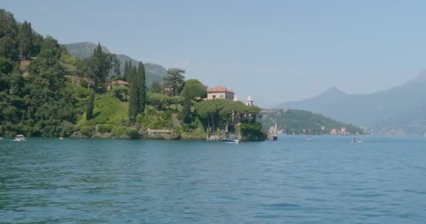 Jezero Como Villa Balbianello - Záběry, video