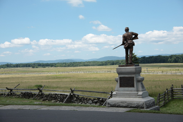 polgárháború battlefield - gettysburg - Fotó, kép