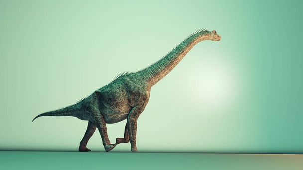 Brachiosaurus en el estudio
 - Foto, imagen