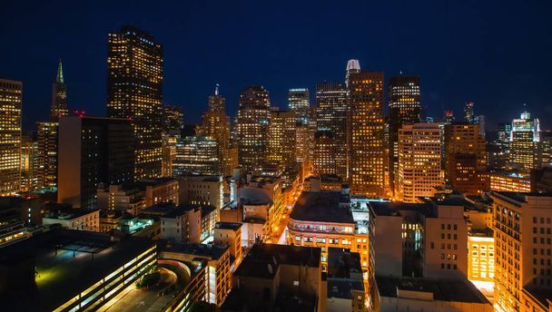 San Francisco belvárosa városának épületei - Fotó, kép