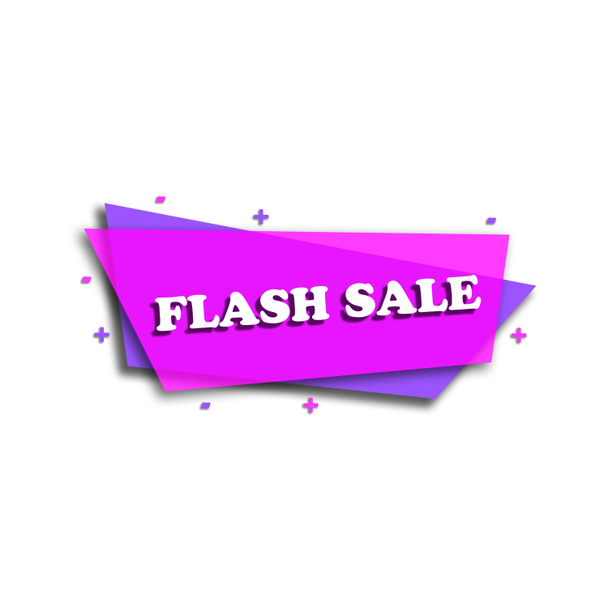 Flash Sale-promotie label-sticker - Foto, afbeelding